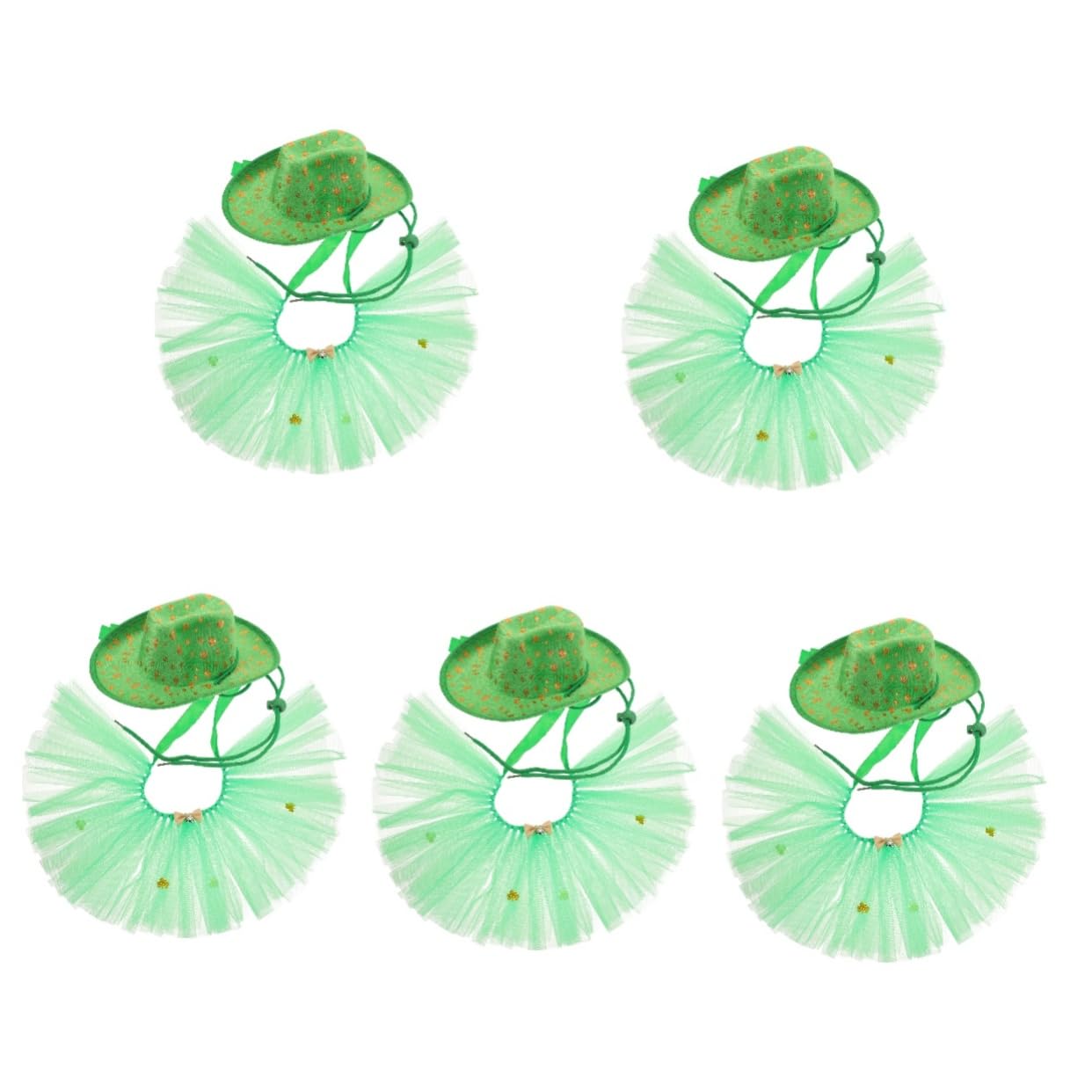 Jupe de cosplay pour de ie en tissu Green : 5 ensembles légers et lavables