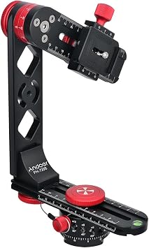 Andoer 720 Degree Panoramic Tripod Head with Arca-Swiss Ball Head Quick Release Plate Max. Load 10kg for Nikon Canon Sony DSLR Camera