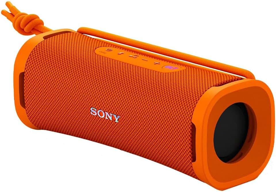 Sony Alto-falante Bluetooth ULT Field 1 portátil à prova d'água sem fio – graves aprimorados, IP67 à prova de poeira à prova de choque, bateria de 12 horas, alça, alto-falante de chuveiro, SRSULT10D,