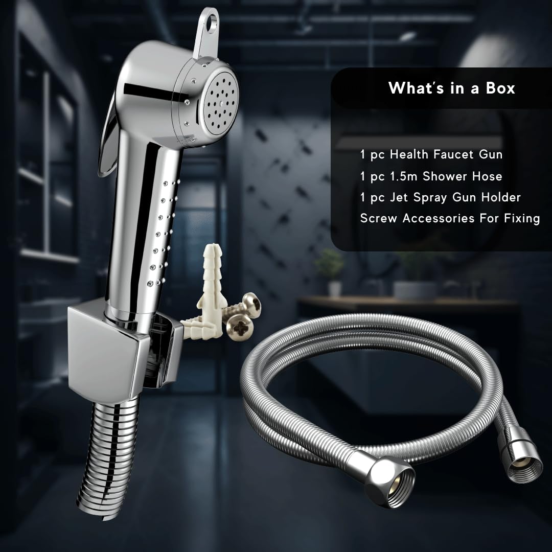 RN Health Faucet Set (With 1.5Mtr. Tube) (Box Packing)