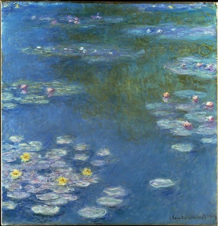 Nymphéas de Claude Monet tableau salon pour une ambiance impressionniste