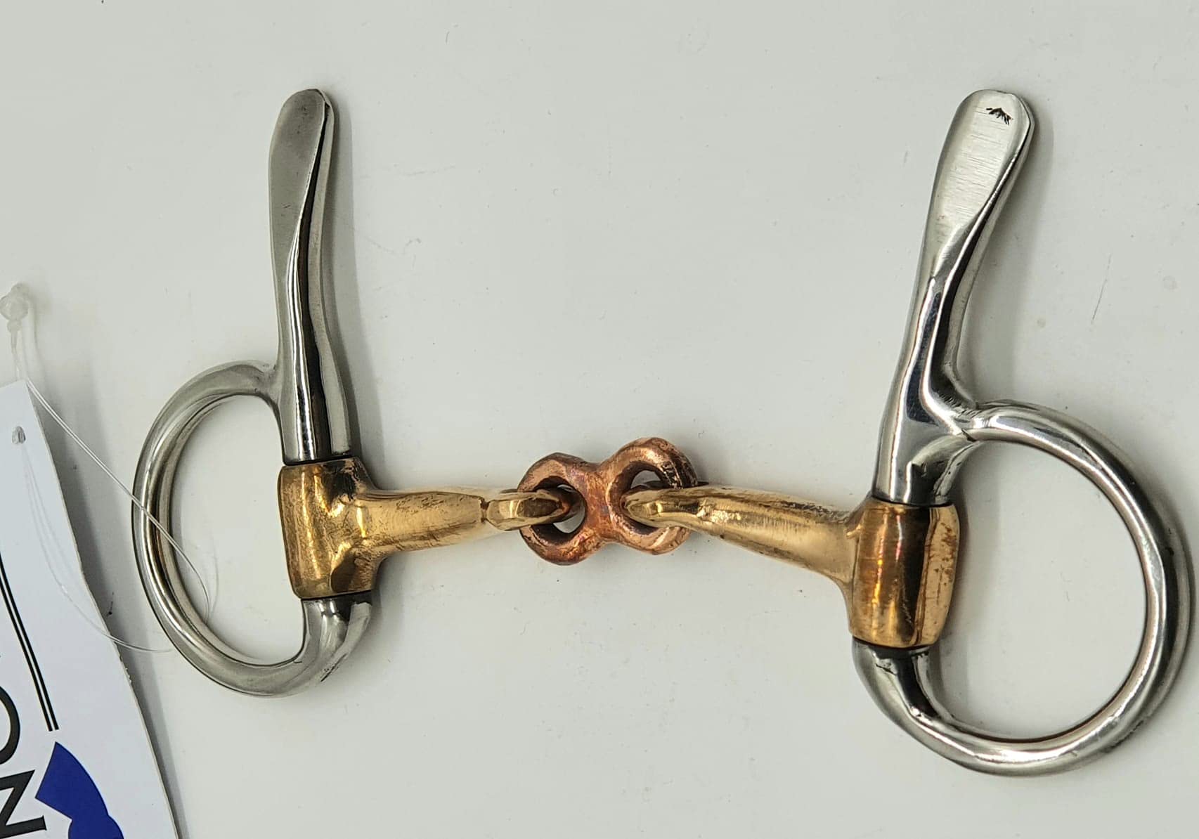Tysons Breeches Baucher Bit Minishetty Half Spoon Kupfer Gebiss Minipony Shetty gebrochen 7,5 8,5 9,5 10,5 11,5 T Bit Löffel Gebiss sehr zart