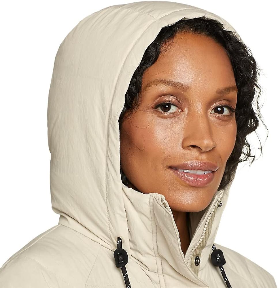 Amazon.com: Eddie Bauer Women's Frostine Down Jacket, Beige, 2x