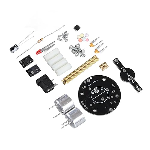 Miniatura 6 de Kit de práctica de soldadura de levitador ultrasónico, kit electrónico de levitación para experimentos de enseñanza científica, piezas de ensamblaje