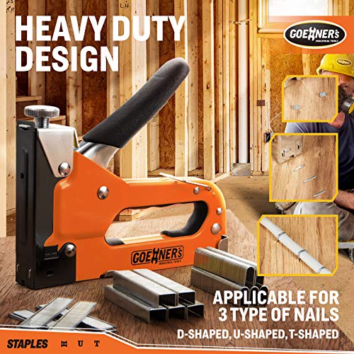 Buying Guide Upholstery Staple Gun Heavy Duty, YEAHOME 4in1 Stapler