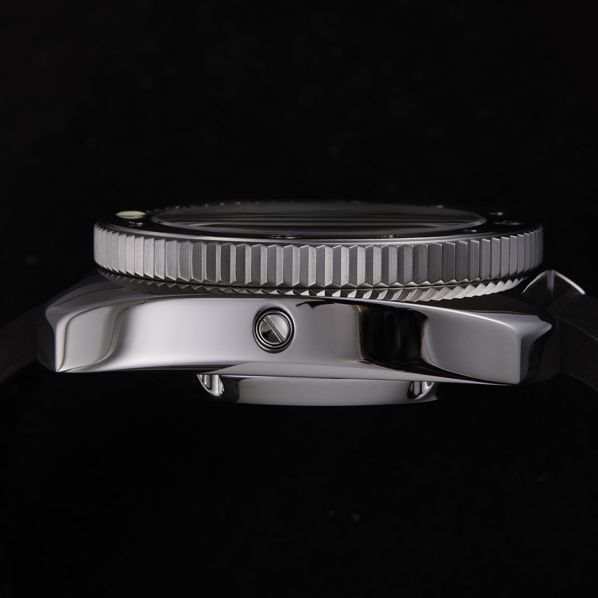 PHORCYDES PH-1 500M Montre de plongée mécanique NH35A Automatique Boîtier en acier inoxydable Lumineux