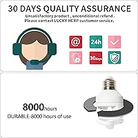 Vista 6 de LUCKY HERP Mini luz de reptil UVA UVB 5.0 5W, bombilla UVB para todos los reptiles tropicales y subtropicales, bombilla fluorescente compacta UVB