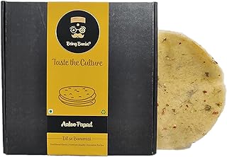 Aloo Papad - 100% Natural | Banarasi Aloo Papad | 450gm | Aloo flavour fryums | Indian Snack Papad