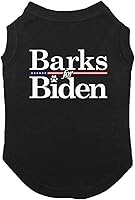 Vista 6 de Barks for Biden - Camisa para perro con elección President 2020 (azul rey, talla XL)