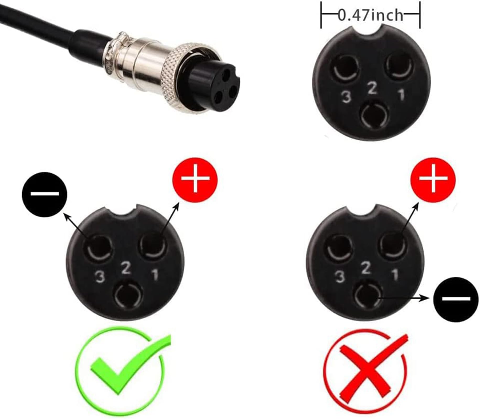 Adaptateur chargeur 58,8 V 2,5 A pour scooter Varla Eagle One, Eagle One/Eagle One V2.0/Eagle One V3.0 avec batterie 52 V