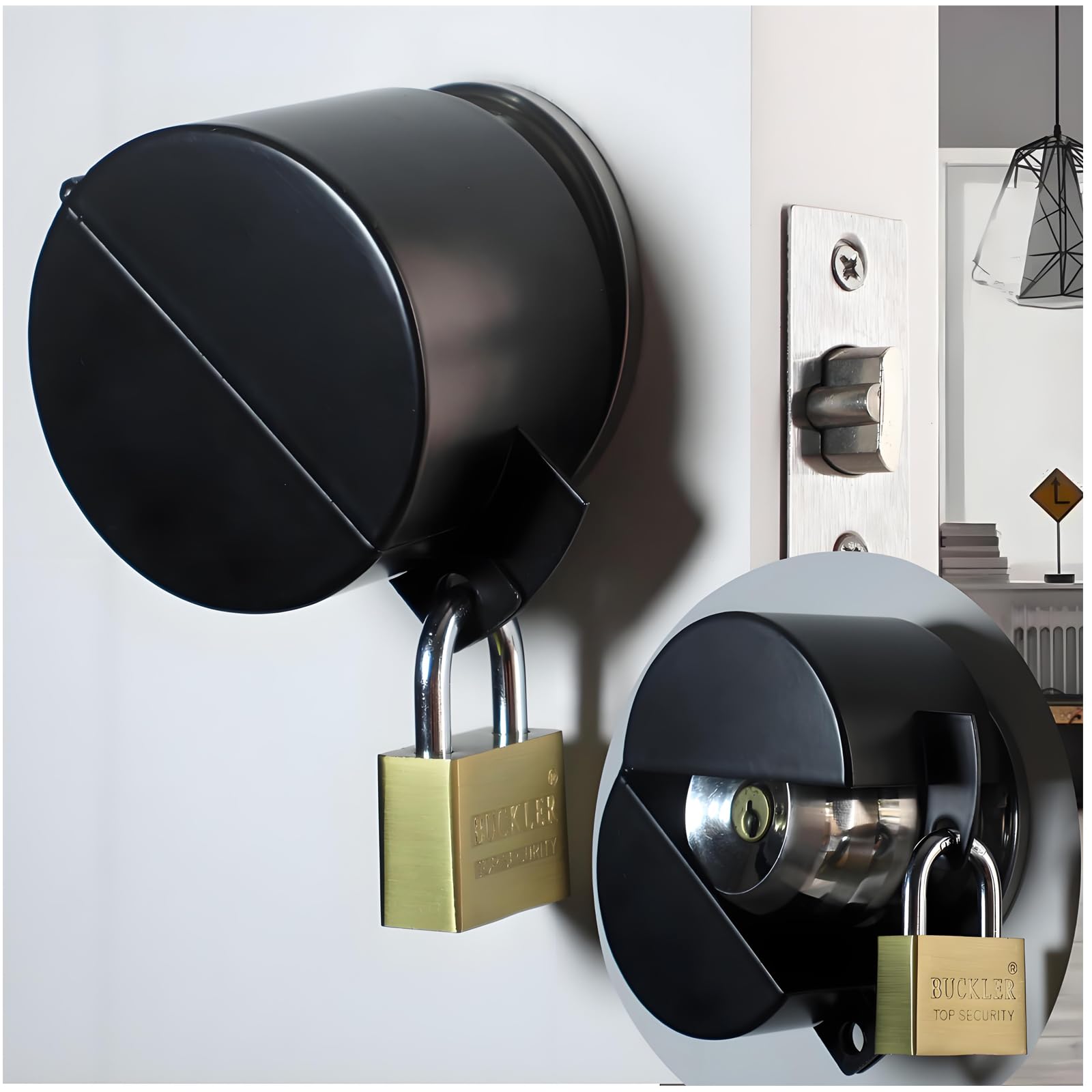 Dementia Safety Door Lock Cover - Prevent Unauthorized Access -10