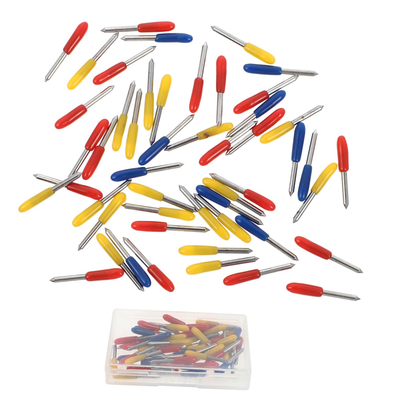 MAGICLULU 150stücke Ersatzklingen Für Schneidemaschinen Hochwertige Cutter Für Plotter Langlebige Für Präzise Gravuren Und Sauberes Schneiden