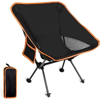Folding Camping Chair with Carry Bag Fishing Chair Camping Chair for Picnic Fishing Hiking