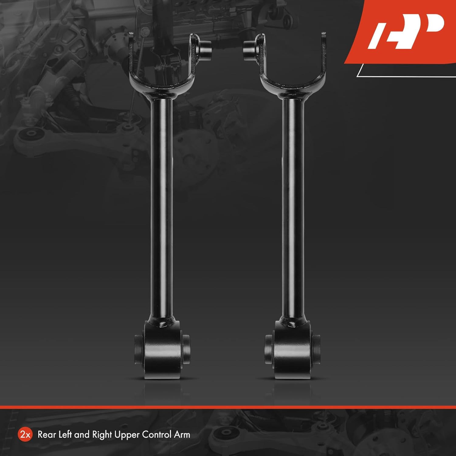 A-Premium 2 x Rear Upper Control Arms, with Bushing, Compatible with Honda CR-V CRV 2002-2005, Element 2007-2010
