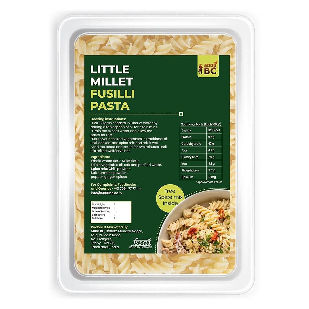 See full amazon price history chart for 5000 BC Little Millet Pasta (180g Pack of 2)/ Traditional Millet Pasta/Saamai pasta 5000 BC Little Millet Pasta (180g Pack of 2)/ Traditional Millet Pasta/Saamai pasta (B0B1HQ743R) Amazon Price History, Amazon Price Tracker