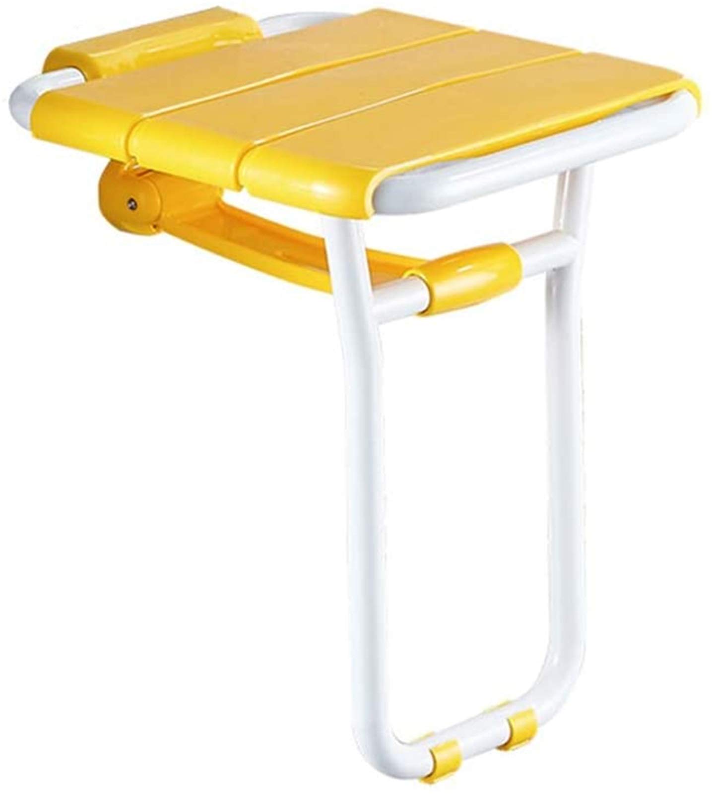 Sedile da Doccia Sgabello Pieghevole a Parete Sedia da Bagno Vecchia con Gambe