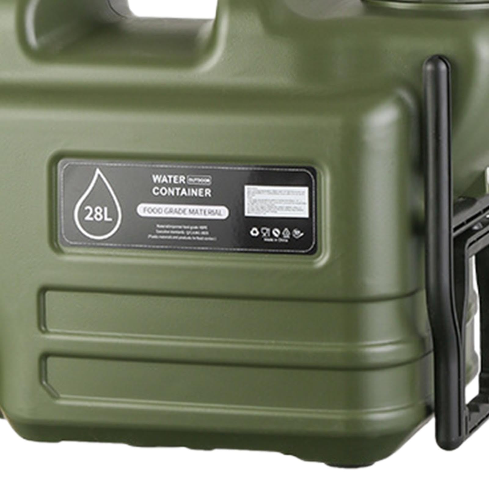 Camping Wasserbehälter 28L auslaufsicherer tragbarer Wasserbehälter mit | Camping Wasserspender Für Outdoor-Aktivitäten Picknicks Auto Wandern Wohnmobil Unterschlupf Hydratatio
