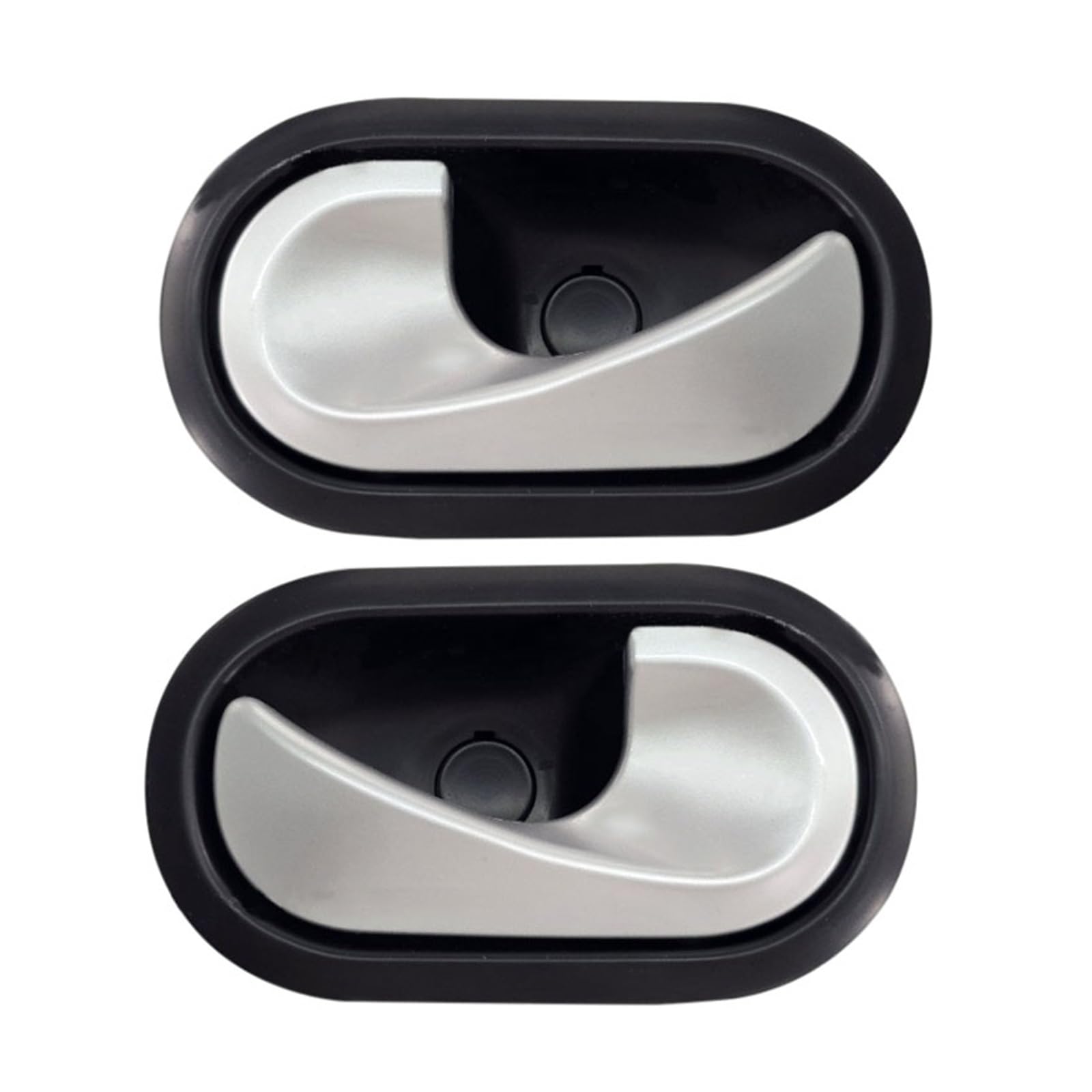 Nhsijpo Automotive Interior Door Handle for Nissan for NV400 2010 2011 2012 2013-2020 Interior Door Handle(1 Pair Silver)