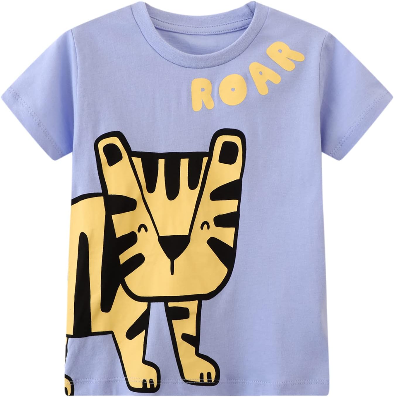 Toddler Boys' Short Sleeve Tees Cotton Casual Graphic Crewneck Summer Top Clothes T-Shirts - Image 4