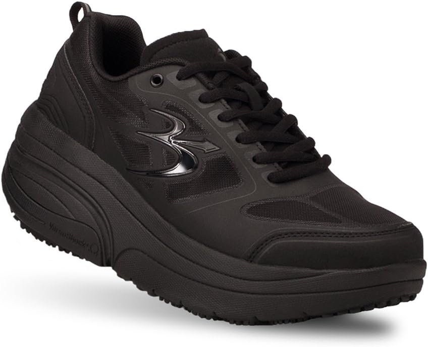 g-defy ION Walking Shoes for Women | Comfortable Orthopedic Shoes for Standing All Day | Slip Resistant for Work | Patented VersoShock Technology | Wide Toe Box