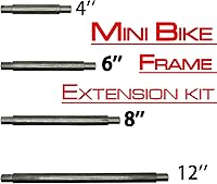 Vista 3 de JMCHstore Kit de extensión de marco de mini bicicleta 7/8 para Azusa Baja Doodle Bug DB30 (Blitz, Dirt Bug , Racer) 97 cc, kit de estiramiento