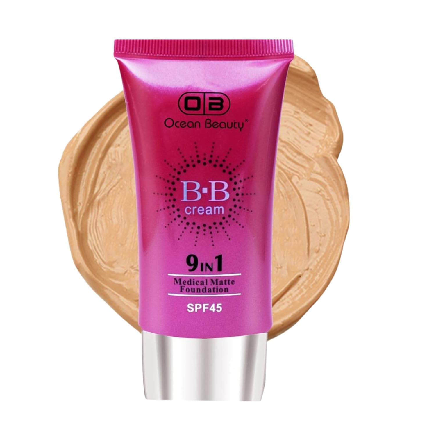 BB Cream 9 in 1 Medical Matte Foundation with SPF45, 50 ml, Set of 2-image-34