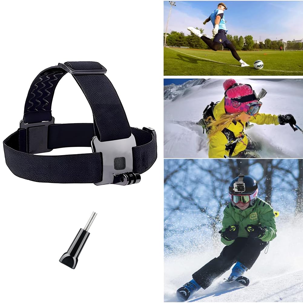 25 in 1 Kit di Accessori per Action Cam,Compatibile con GoPro Hero 13 12 11 10 9 8 Max 7 6 5 4 3 SJ4000,Supporto action cam Compatibile con DJI Osmo Action 6 5 Pro 5 4 3 2 e Altre