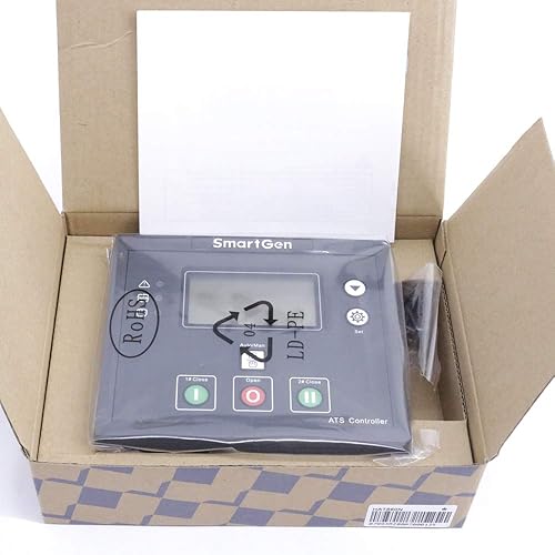 Miniatura 8 de Smartgen HAT560N Controlador inteligente ATS Controlador de generador de fuente de alimentación DC Panel de sistema de transferencia automática