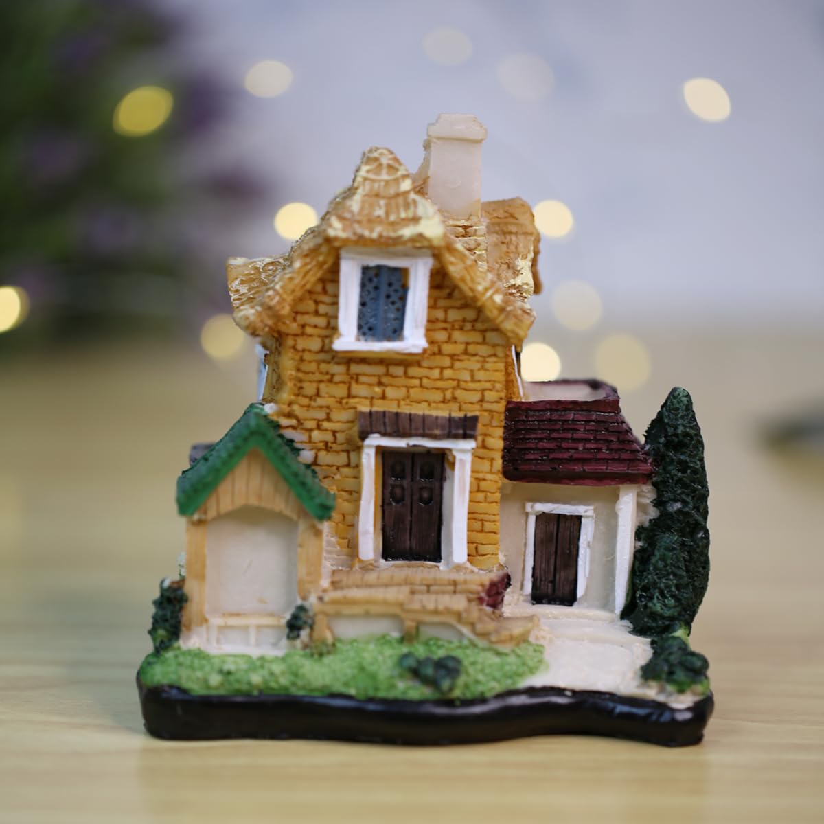 Wonderland Double Storey House Statue | Miniature Toys | Material Resin | Height 4.3 Inches | Doll House Accessories, Mini Toys, Garden Decor, Home Decoration, Table Decor, showpiece (B0CCRZBK8S) Amazon Price History, Amazon Price Tracker