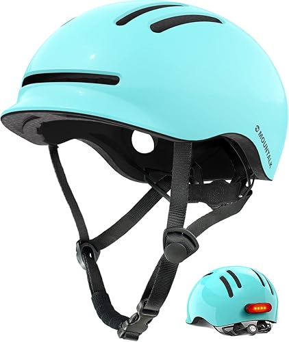 Cascos de bicicleta para adultos, hombres y mujeres, casco de bicicleta con luz magnética, casco para niños y niñas, cascos para niños mayores de 6