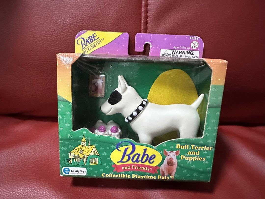 Amazon.co.jp: ベイブ フレンズ ブルテリア フィギュア 犬 : おもちゃ