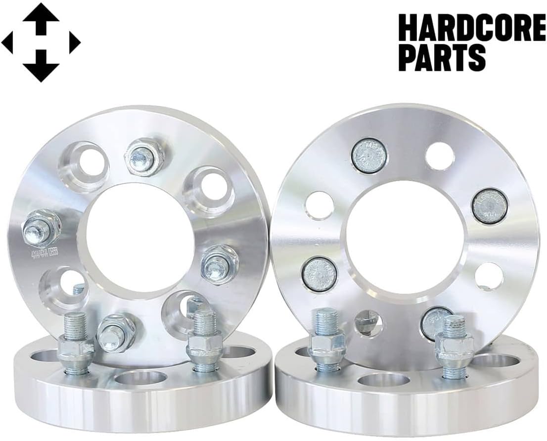 2pc Golf Cart Wheel Spacers 2" (1 inch per side) 4x4 to 4x4 EZ GO EZGO Club Car Golf Cart