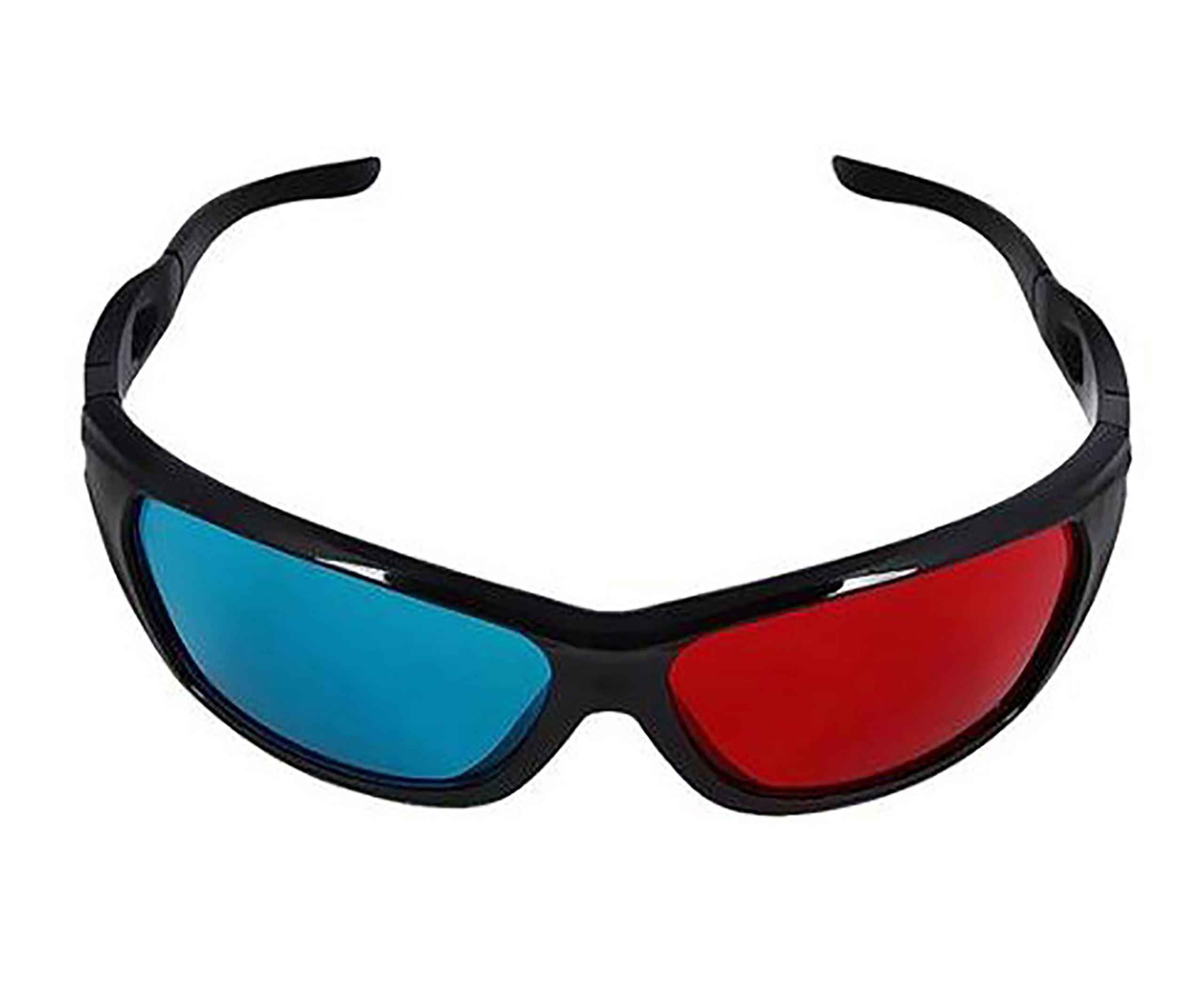 3D Plastic Ana-Glyph Glasses (Red/Blue)