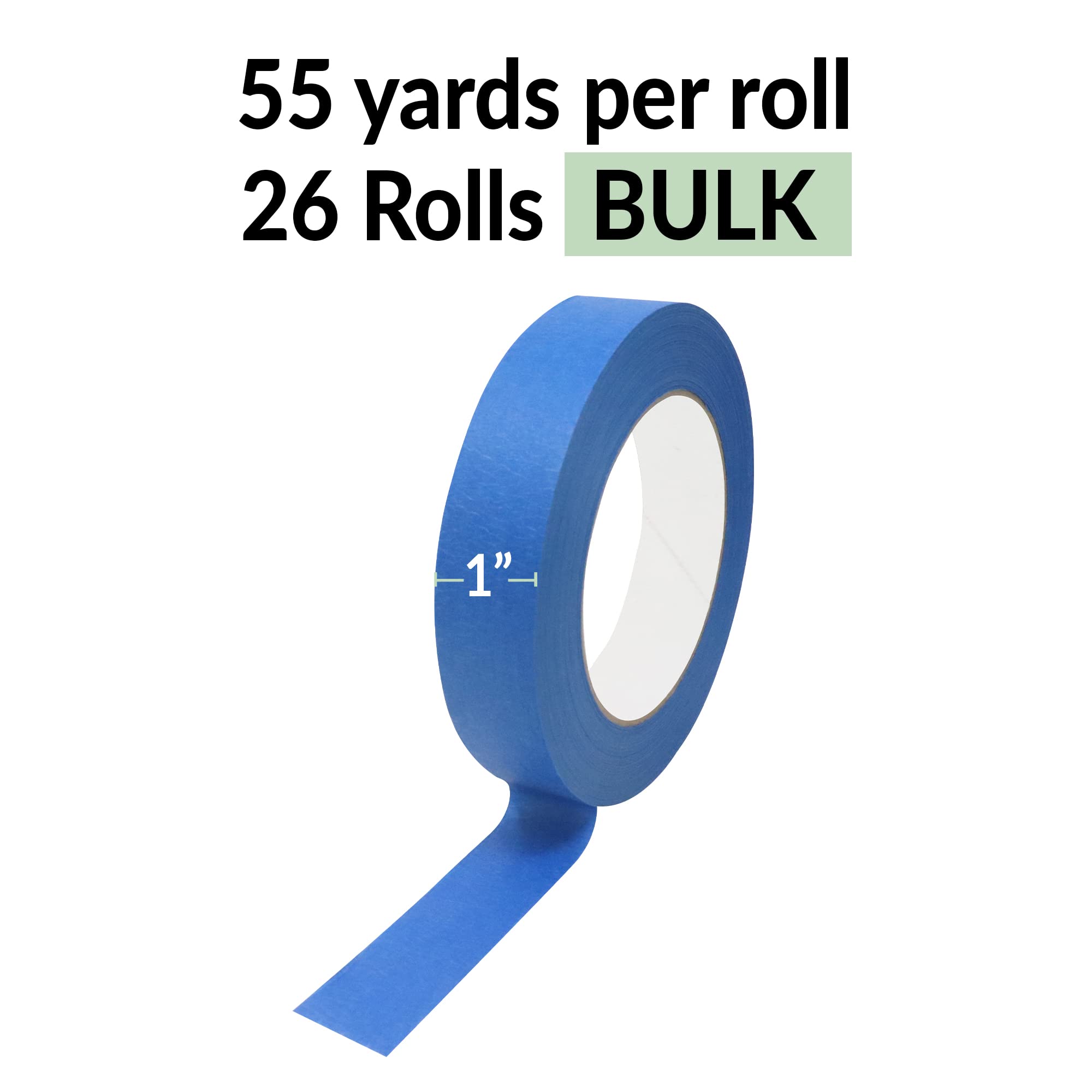 WE PREFERRED Blue Painters Tape 1" X 60 Yd WE Preferred 0992010401 - View #11