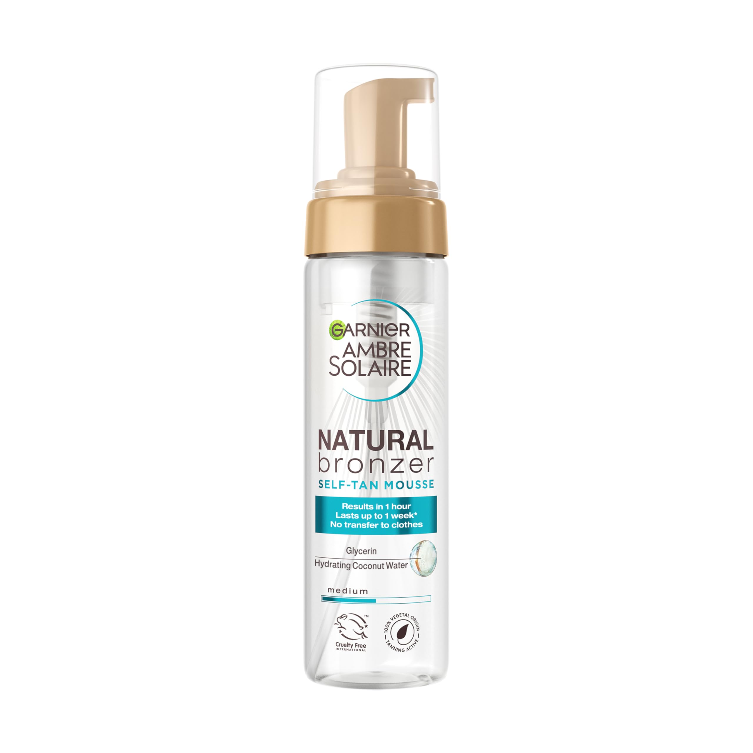 Garnier Natural Bronzer Self Tan Mousse (coccout), 300 g