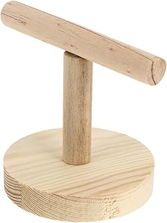 Hohopeti Suporte Para Papagaio Brinquedos Para Mastigar Calopsita Suporte Para Papagaio Plataforma Suporte Para Periquito Brinquedo Para Mastigar Brinquedos Para Mastigar Pássaro De