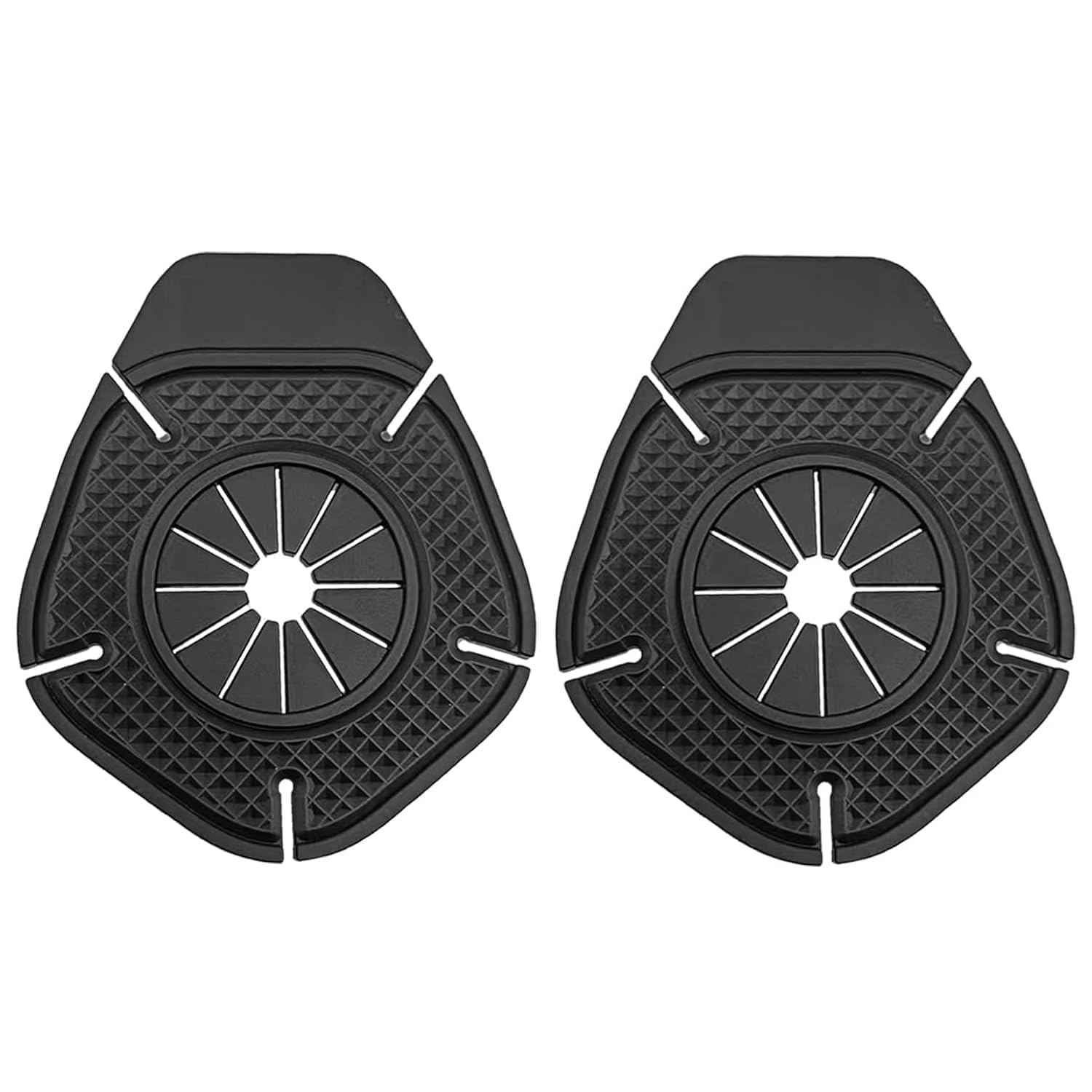 JHOREX Car Wiper Hole Protector Pad Car Silicon Wiper Windshield Car Wiper Cover Dust Front Cover Car Wiper Protector Windscreen Car Protection Accessories Universal For Most Vehicles (Black)