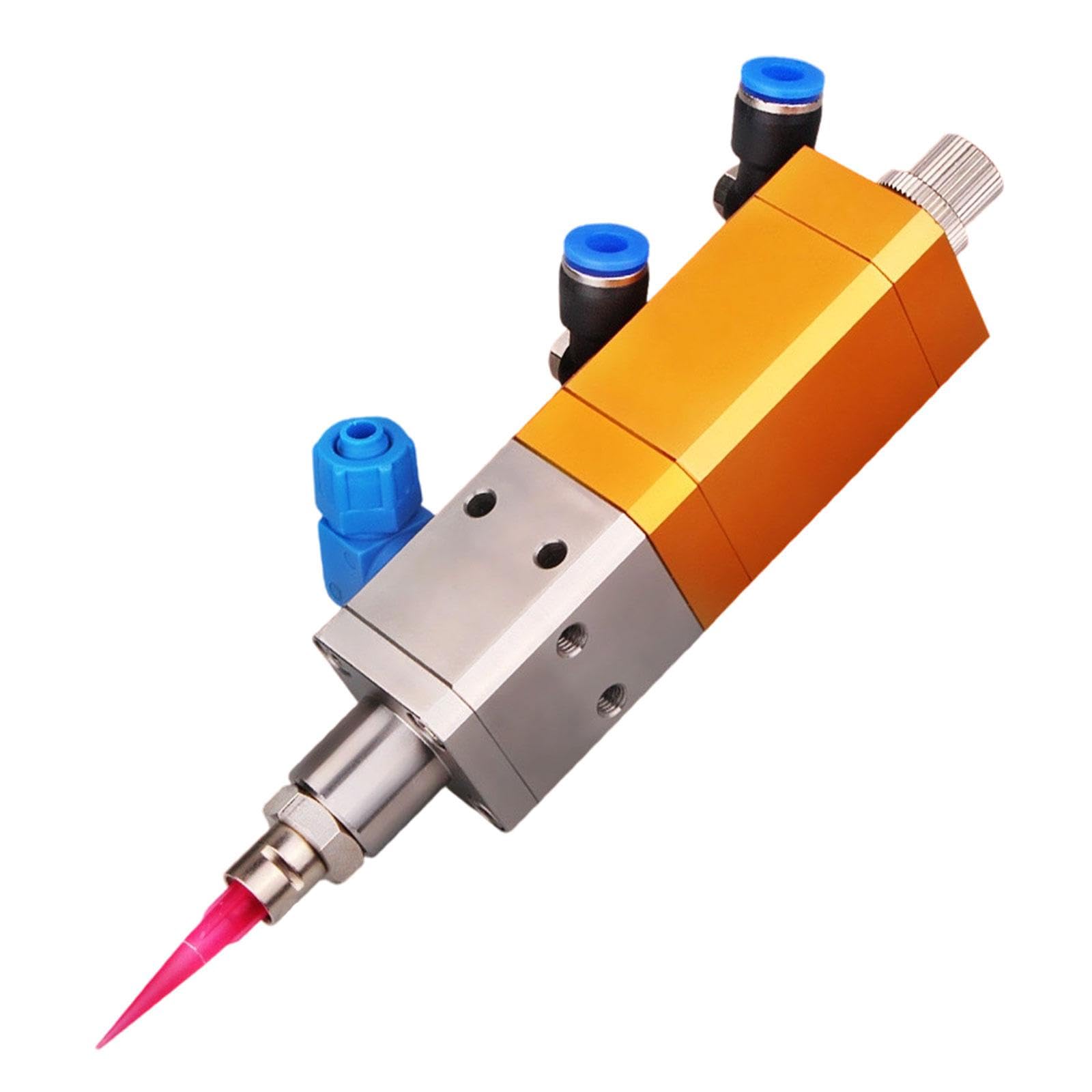 Colaxi Thimble Dispensing Valve Anti Drip Silicone Valve Glue Dispenser Precision Control Easy to Use Accurate Control Replace Parts, Luer Mouth