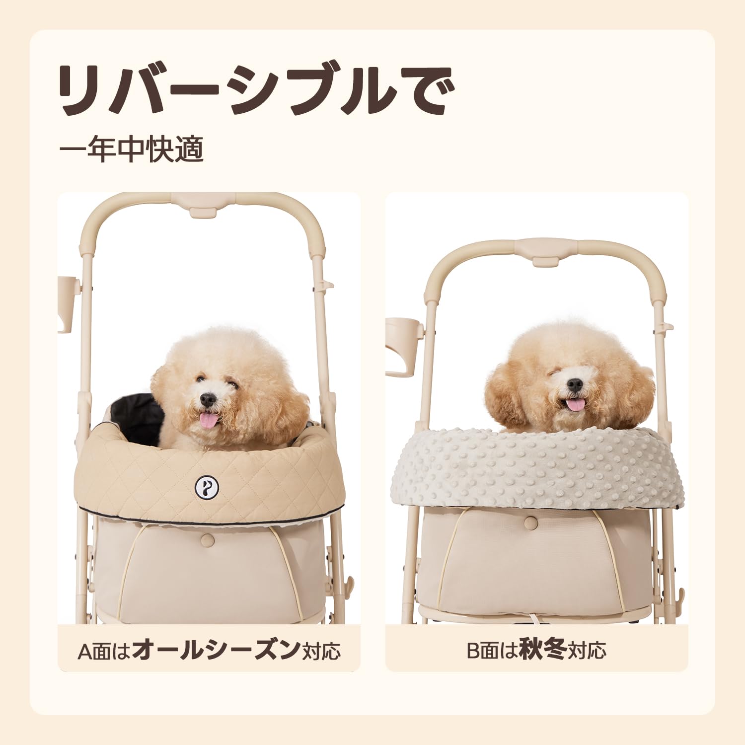 Amazon | 【最新犬用エルゴノミクス設計】PETTENA ペットカート