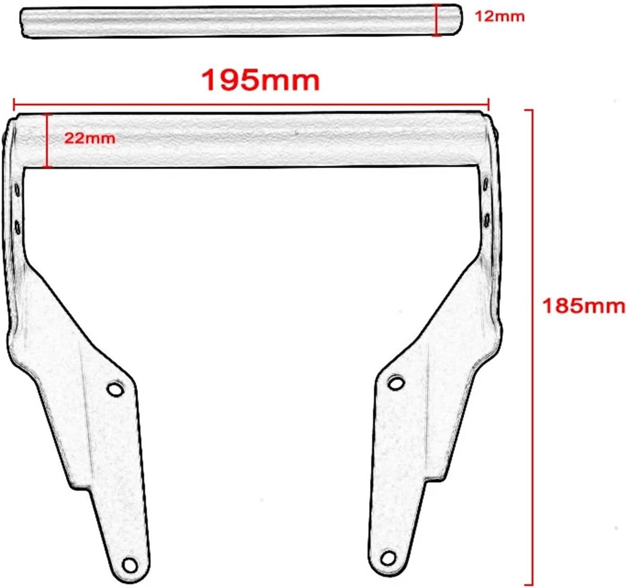BYTDBSN G310GS G310R オートバイ電話 GPS ナビゲーションプレートブラケット ハンドルバーアダプターホルダー