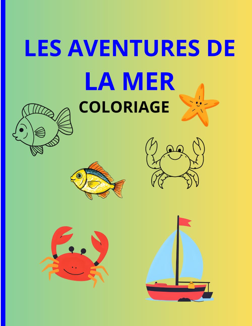 Les Aventures de La Mer: Coloriage