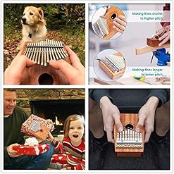 Kalimba Pouce Piano Piano portable Kalimba Kalimba 17 Kalimba Pouce en bois africaine Piano Standard C Doigt Piano… - Les Beatles, Paul McCartney, John Lennon, RIngo Starr, George Harrison Kalimba Pouce Piano Piano portable Kalimba Kalimba 17 Kalimba Pouce en bois africaine Piano Standard C Doigt Piano… – Image 7