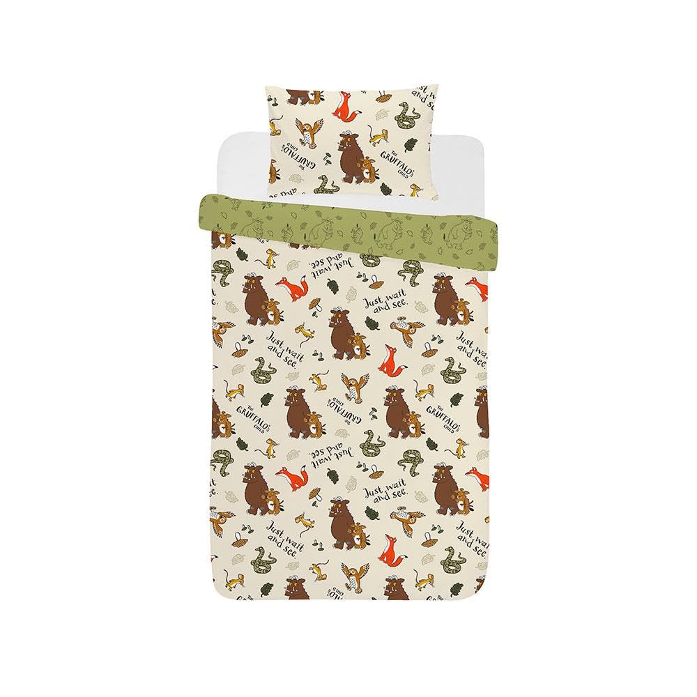 dreamtex The Gruffalo's Child Single Duvet Cover and Pillowcase Set (SR1-GRU-CLD-12)