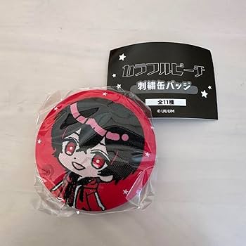 Amazon.co.jp: カラフルピーチ ゆあん からぴち 刺繍缶バッジ ガチャ