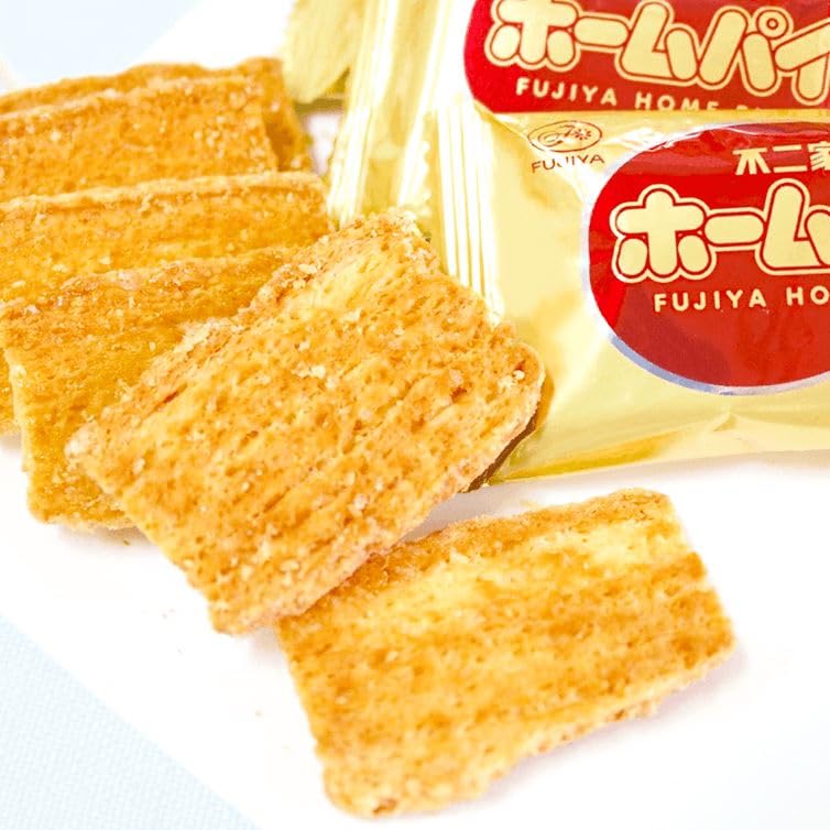 Fujiya Home Pie Family Pack 38pcs 190g | 3pack (Total114pcs) | Gentle Sweetness, Rich Butter Flavor, and Light Crispy Texture | Made in Japan | Yummy-Yamaguchi Original Alcohol Wipe Included. A Portion of Every Purchase Helps Protect Animals.