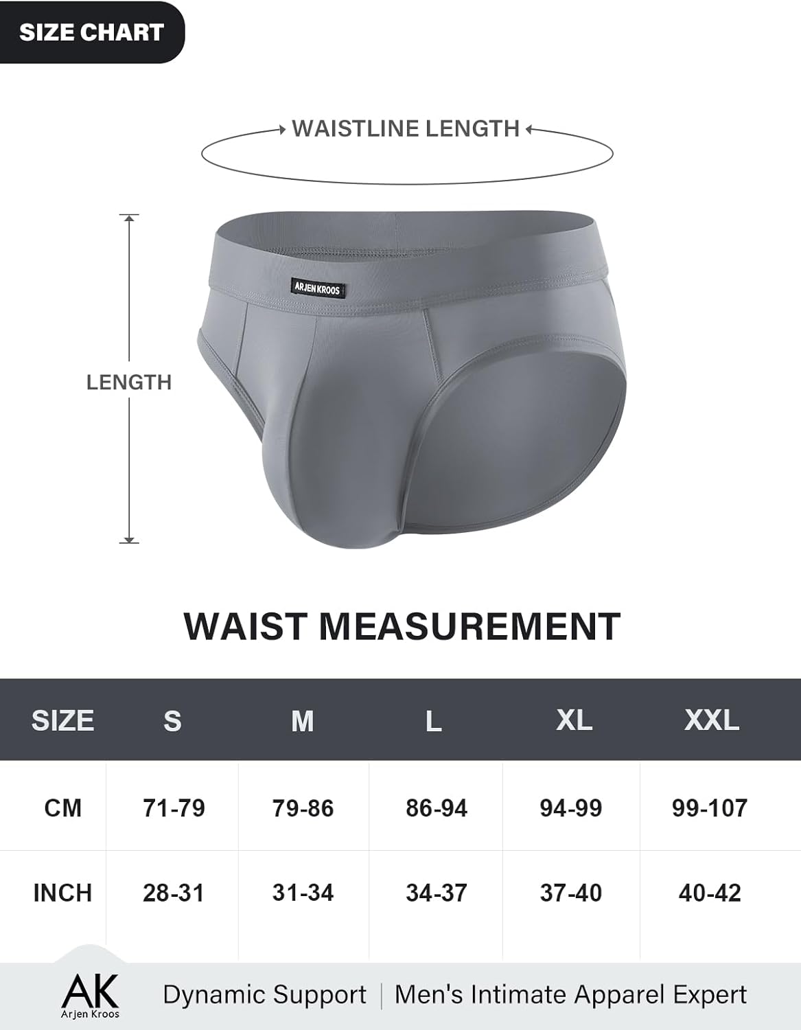 Arjen Kroos Men's Ice Silk Mesh Briefs 3 Pack Breathable Cooling Underwear with 3D Contour Pouch for All-Day Comfort - Image 6