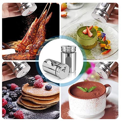 Accmor AC8275-2PC 2Pcs Salt And Pepper Shakers,Stainless Steel Shaker thumb #6