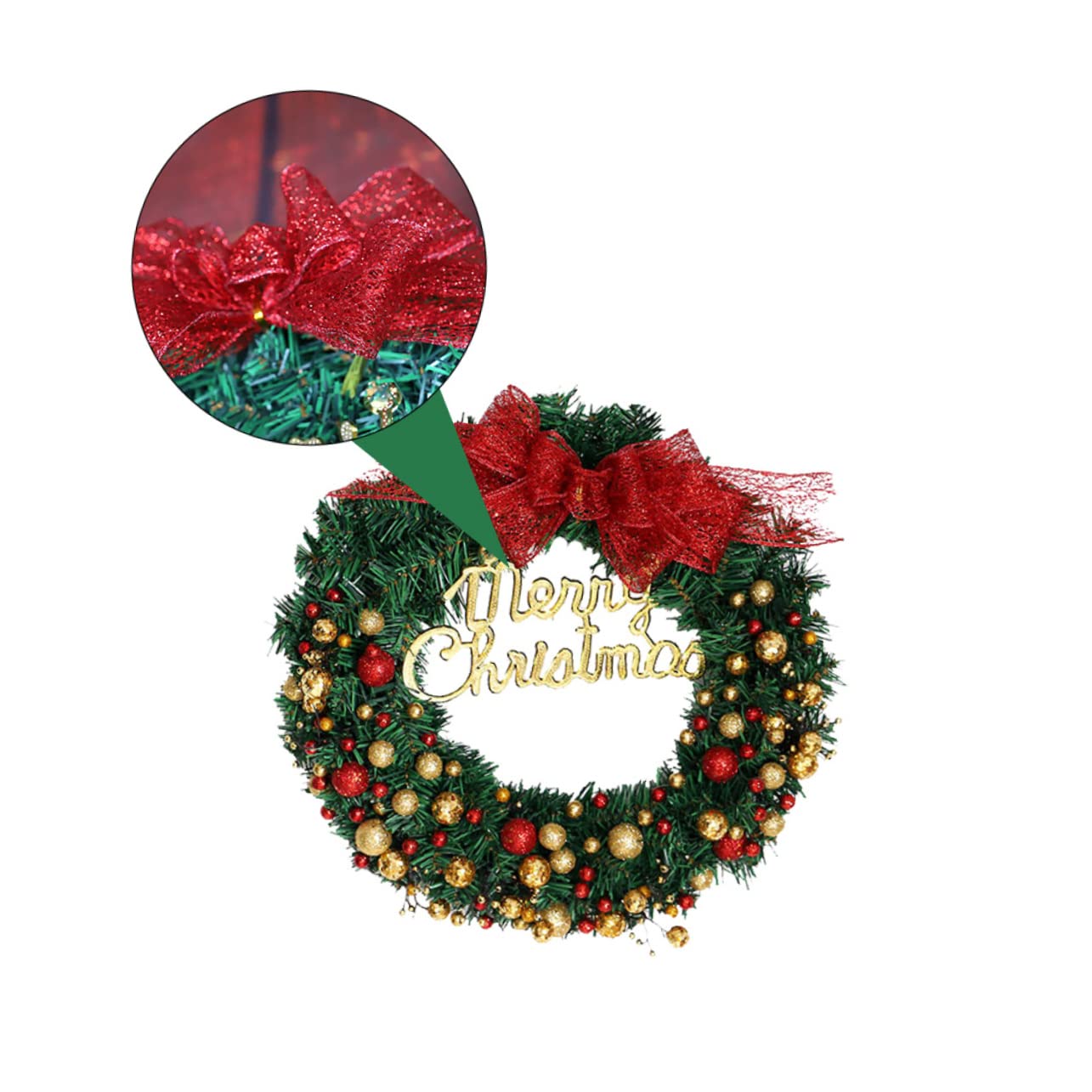 Guirlande suspendue Noël avec accessoires colorés pour fenêtre