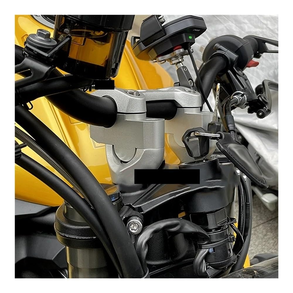Lenkerbefestigungsklammer Motorrad Zubehör Lenker Riser Montage Aluminium Für STRAßE Für TRIPLE 765R Für Straße Für Triple 765RS 765 R RS