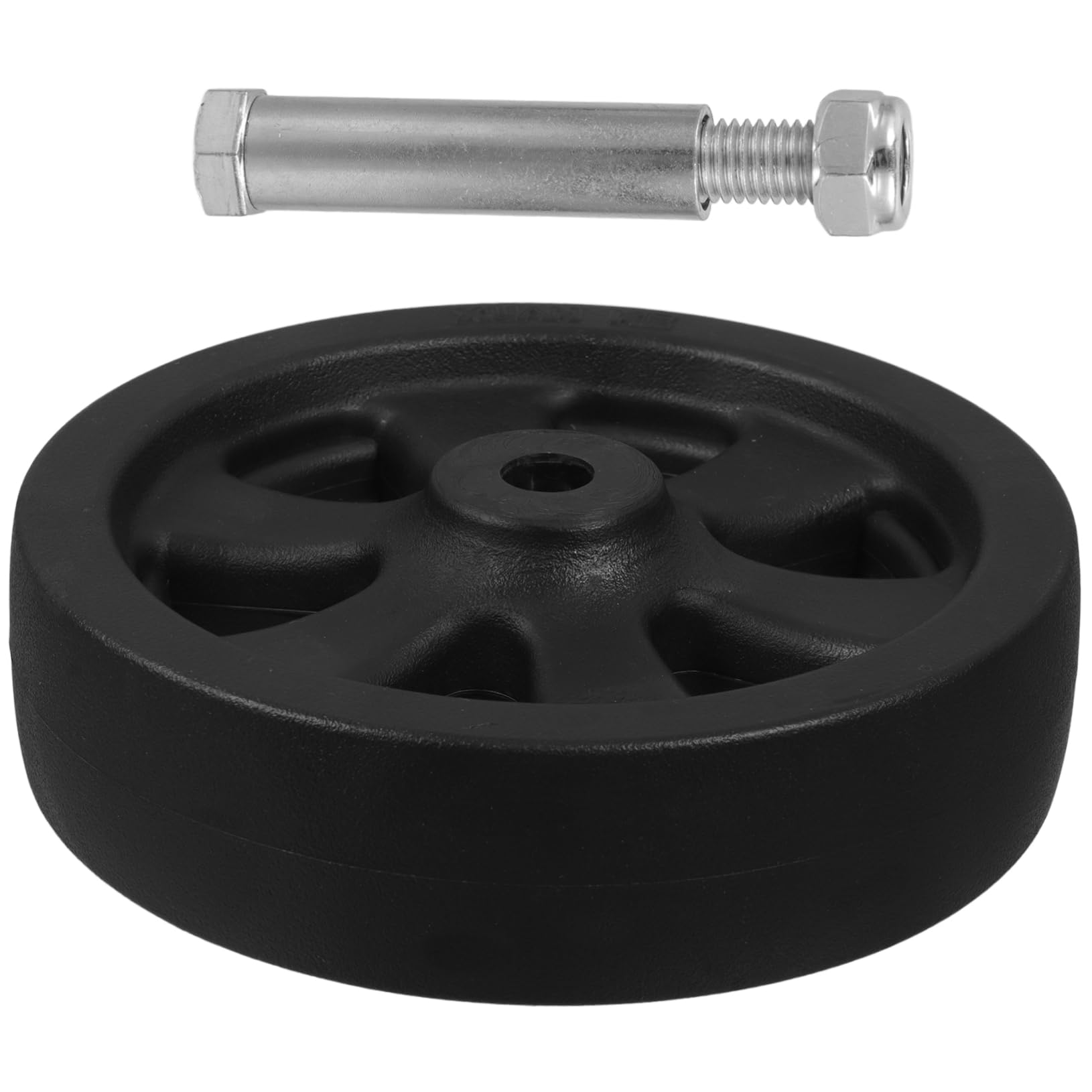 ABOOFAN Boat Trailer Wheel Assembly Kit 8 Inch Nylon Roller Heavy Duty 360° Rotation Anti-Slip Quick Replacement Holes
